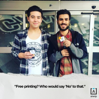 AIWIP – Print anything for free